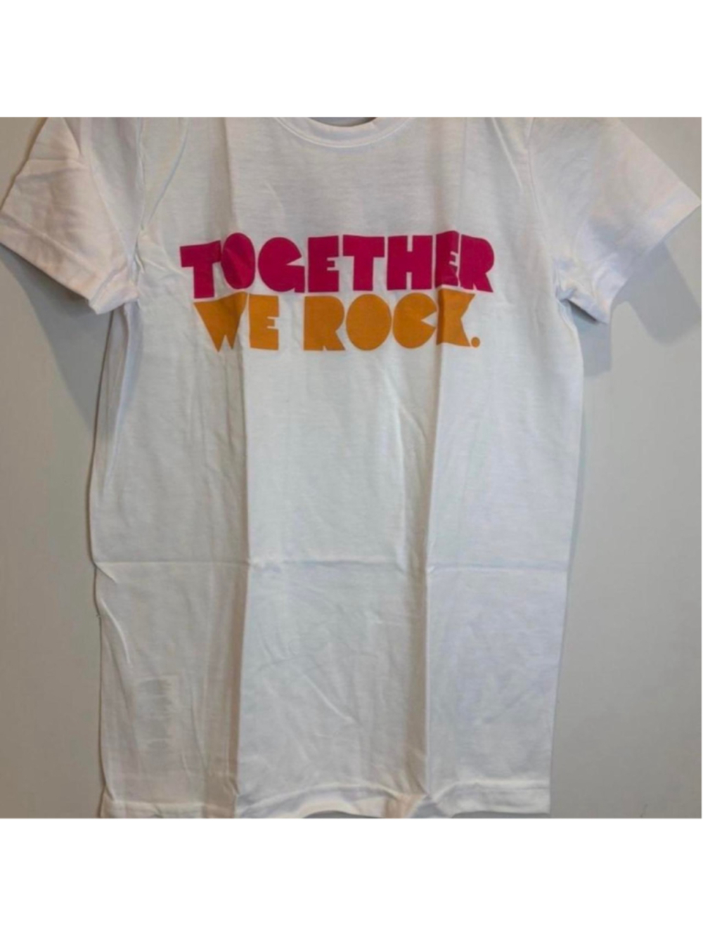 Zumba Together We Rock T-shirt
One Size (White )

Soft white kids tee with bold